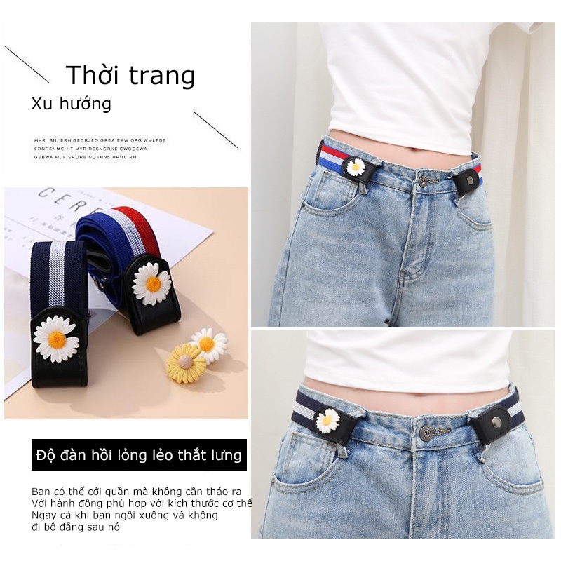 Thắt Lưng Thun Bằng Vải Chun Co Giãn, Thắt Lưng Co Giãn Màu Trơn Thời Trang Năng Động Cho Nữ