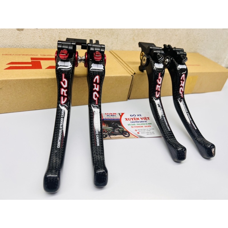 Tay phanh,Thắng crg carbon fiber xe air blade 110-160,vision,vaio,pcx(giá 1 đôi)