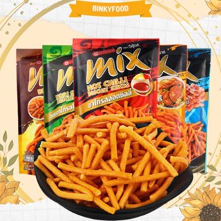 Snack bim bim que Mix Vfoods Thái Lan vị thịt hun khói, vị rong biển