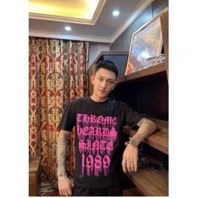 Hang QC HOT Áo Phông Nam Nữ Premium Cotton in Chữ Chrome Hearts 1989 Đen Trắng Hot Trend 2023. a d | BigBuy360 - bigbuy360.vn