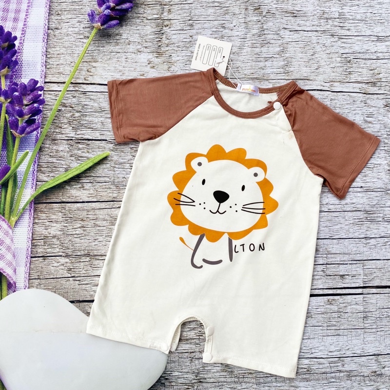 Bộ Body liền thân cho bé, bodysuit cộc tay thun lạnh cho bé trai và bé gái sơ sinh từ 4-13kg, hàng đẹp xuất Hàn BD03