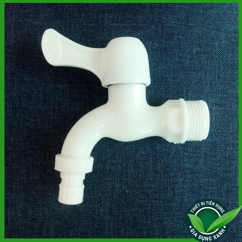 Vòi Hồ - Vòi nước màu trắng bằng nhựa PVC giá tốt