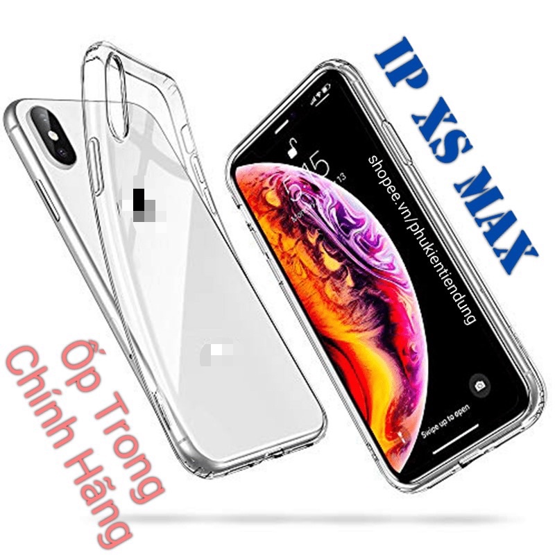 Ốp Lưng iPhone Xs Max Nhựa Dẻo Trong Cao Cấp Chính Hãng Diliana
