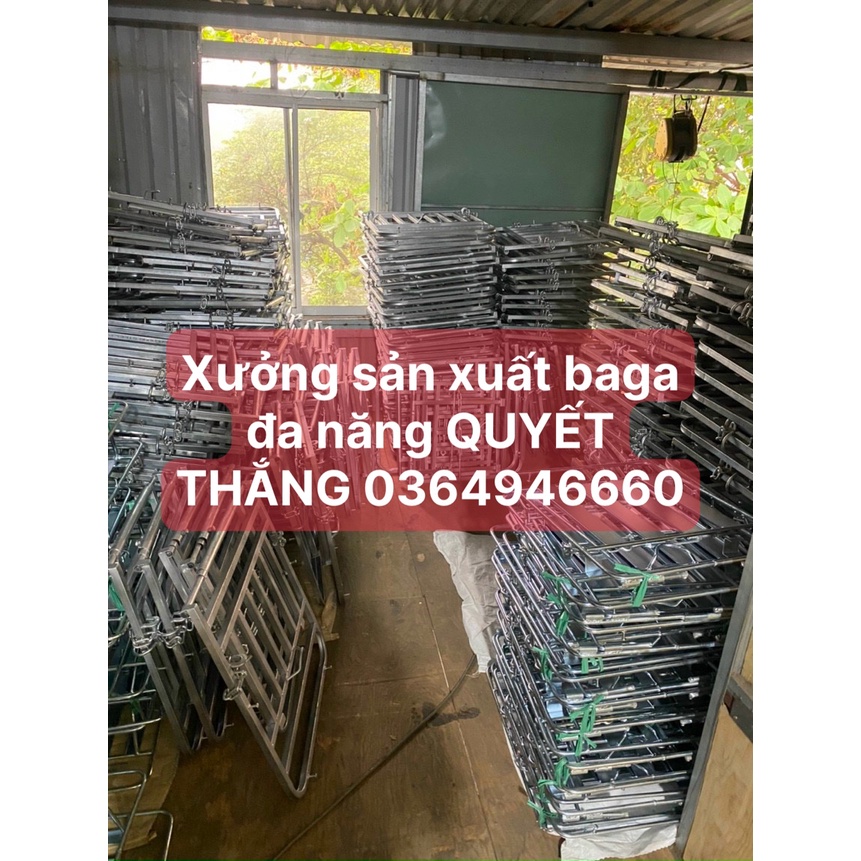 Baga Chở Hàng Đa Năng Dùng Cho Tất Cả Các Loại Xe Máy .ngang 60cmx dài 70cm-
