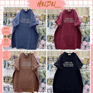 [Rẻ Vô Địch] Áo Thun 3158 Cotton Khô Form Rộng Nam Nữ Unisex In Chữ WHENOUR