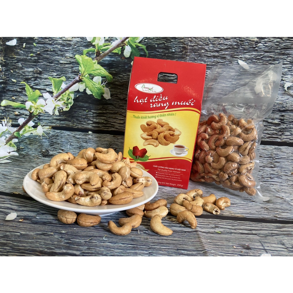 Hạt điều rang muối không vỏ lụa Dương Cát - 500g