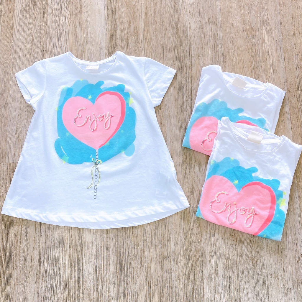 THANH LY* ÁO THUN BÉ GÁI ZARA MẤT TAG CHƯA MẶC. ( bị lỗi nhẹ )