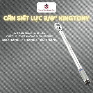 Cần siết lực 3/8" Kingtony 34323-2A