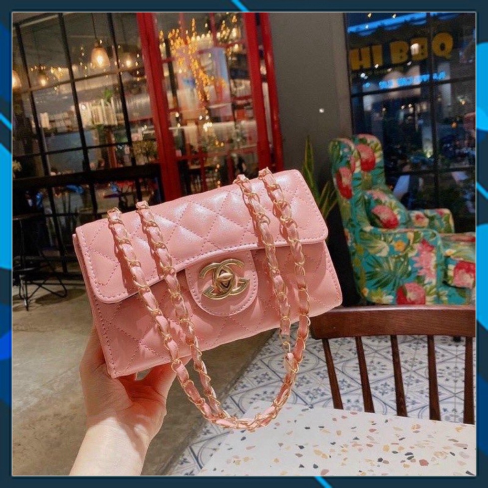 Túi xách đeo chéo nữ dây xích phong cách Hàn Quốc đẹp da thật cao cấp TX07 | BigBuy360 - bigbuy360.vn