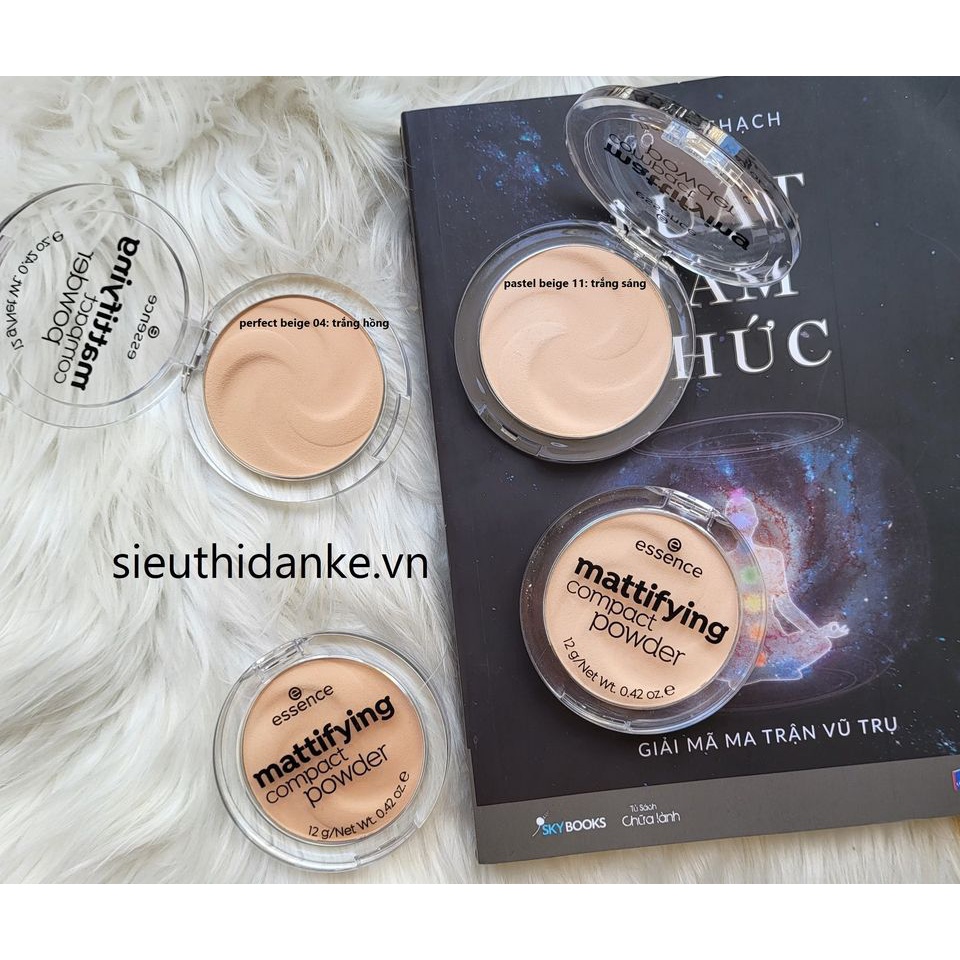 Phấn phủ nén Essence Mattifying Compact Powder