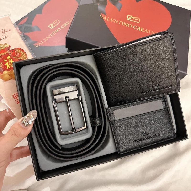 Set ví nịt Valentino Creations auth