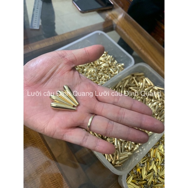 Chì Đồng Câu Lure cá lóc