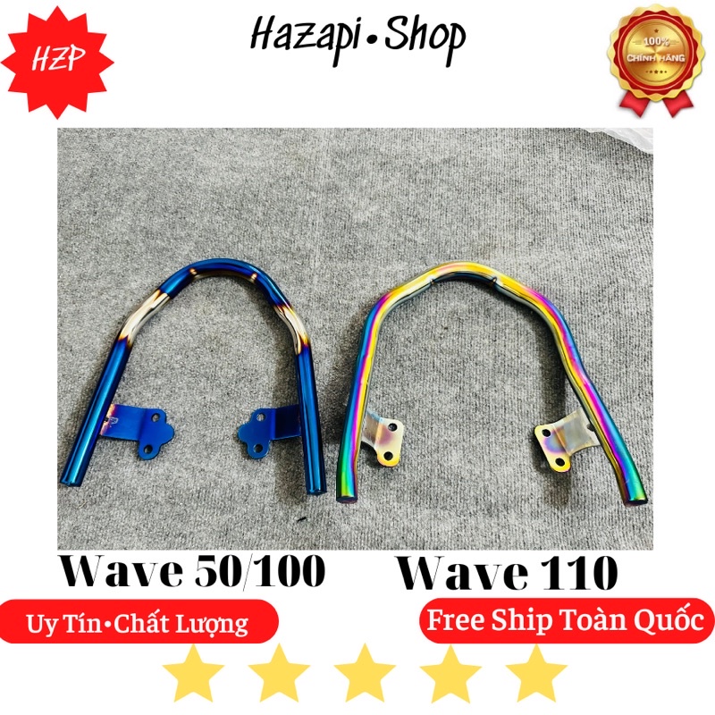Tay sách Cảng Sau Inox Titan Gắn Dòng Wave50/100/110ccu