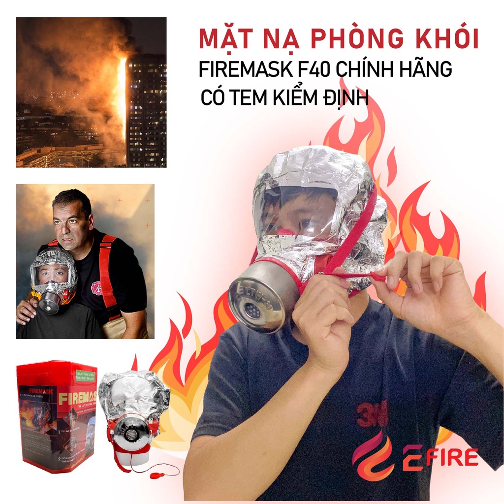 giúp chống ngạt khói khi có đám cháy trong chung cư cao tầng