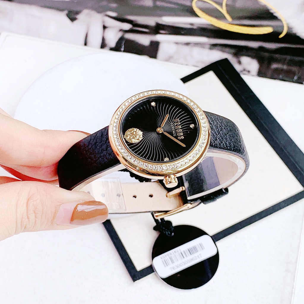 Đồng hồ nữ dây da Versus By Versace Lea VSPEN1821