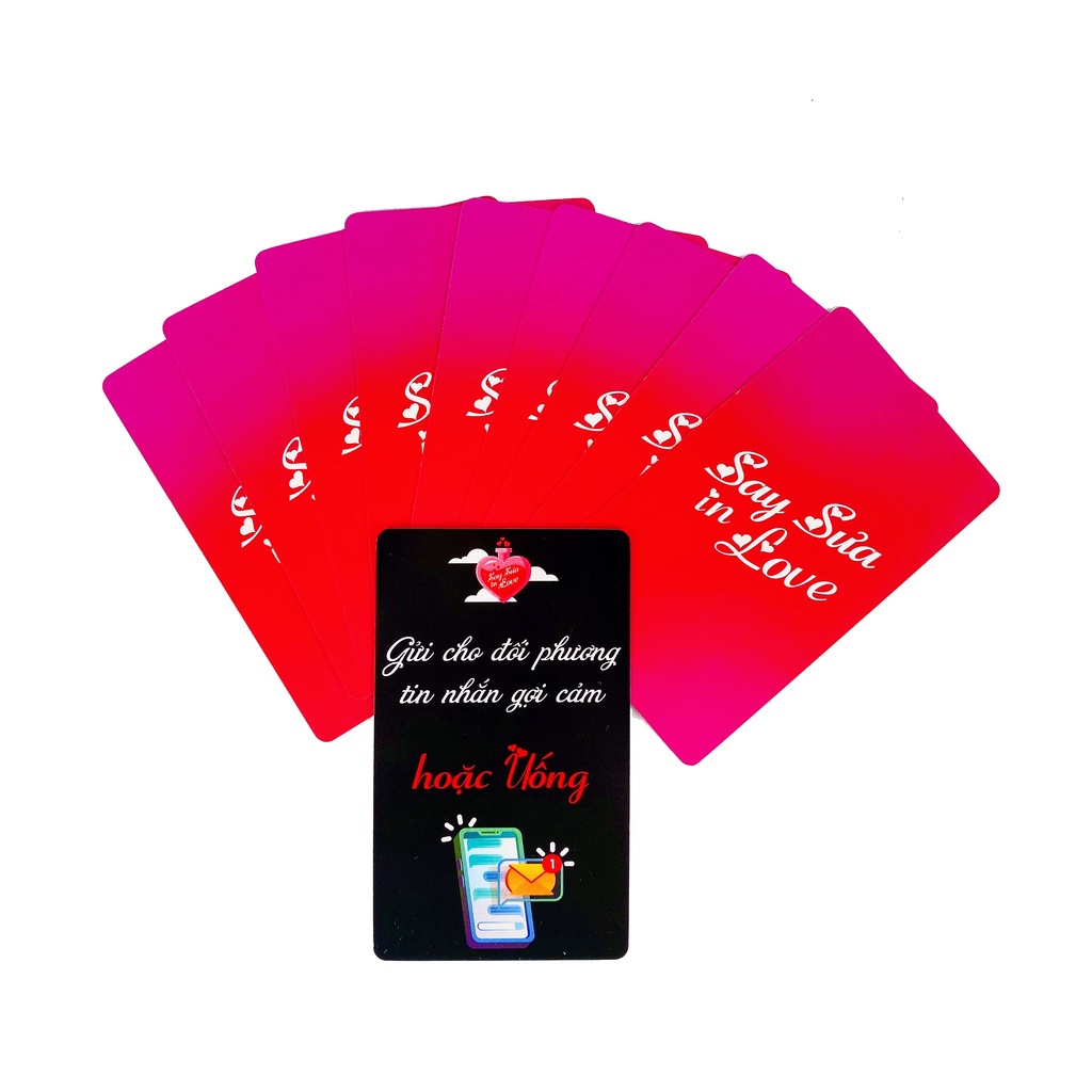 Bộ bài Drinking Game Dành Cho Cặp Đội Do or Drink Say Sưa In Love