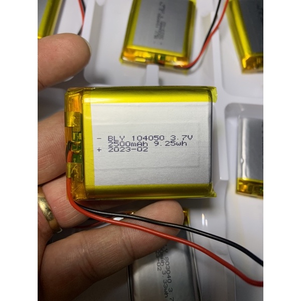 Pin sạc Lithium LiPo 1s 3.7v có mạch bảo vệ dùng Cho tai nghe,loa Mp3 MP4 MP5 GPS PSP Bluetooth Hàng Mới 100%