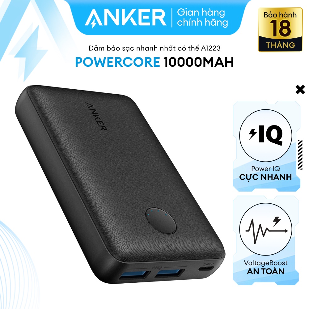 Pin sạc dự phòng ANKER PowerCore Select 10000mAh - A1223