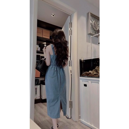 Váy bò 2 dây sang chảnh