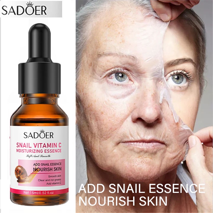 Serum Vitamin C Mờ Nám, giúp tái tạo da mặt, làm sáng và căng bóng da, ngăn ngừa lão hóa da, chống thâm mắt và bọng mắt
