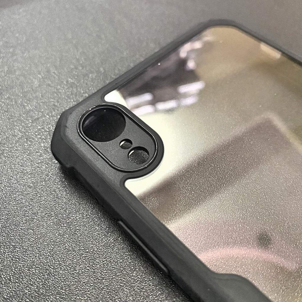 Ốp Lưng iPhone XR Mặt Lưng Trong Suốt Xundd