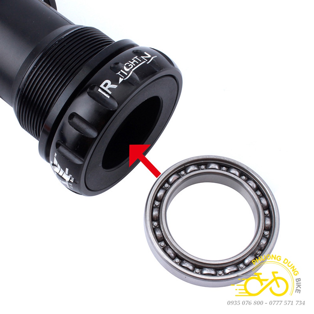 Vòng bi bạc đạn trục rỗng BB xe đạp 6805RS