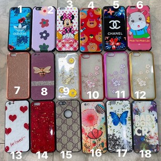 Ốp lưng iPhone 6 / 6s  đính đá , hình 3D