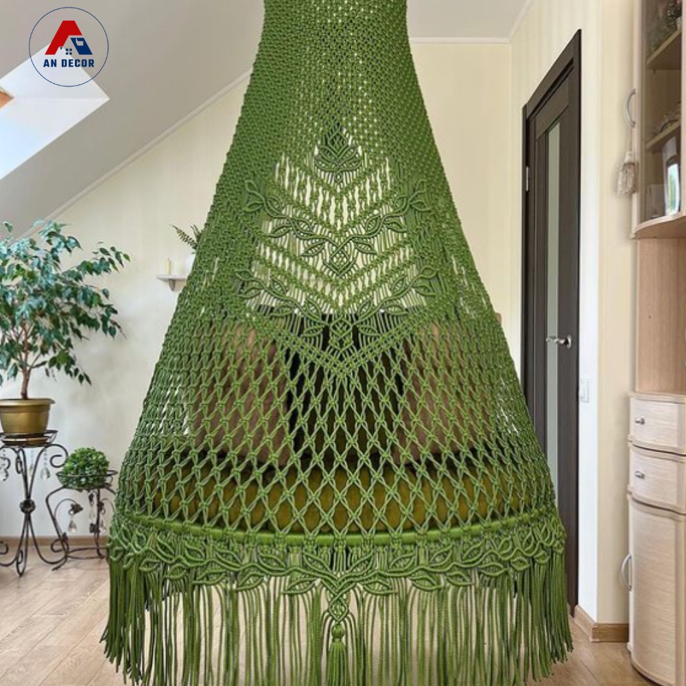 Xích đu hoàng gia đáy tròn 1m2, giường treo cung điện, xích đu công chúa, sang trọng, siêu chill tặng kèm nệm gối tựa