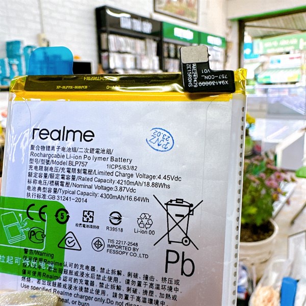 Pin Realme 6 / Realme 6 Pro - BLP757 ( Zin hãng ) hàng như hình.