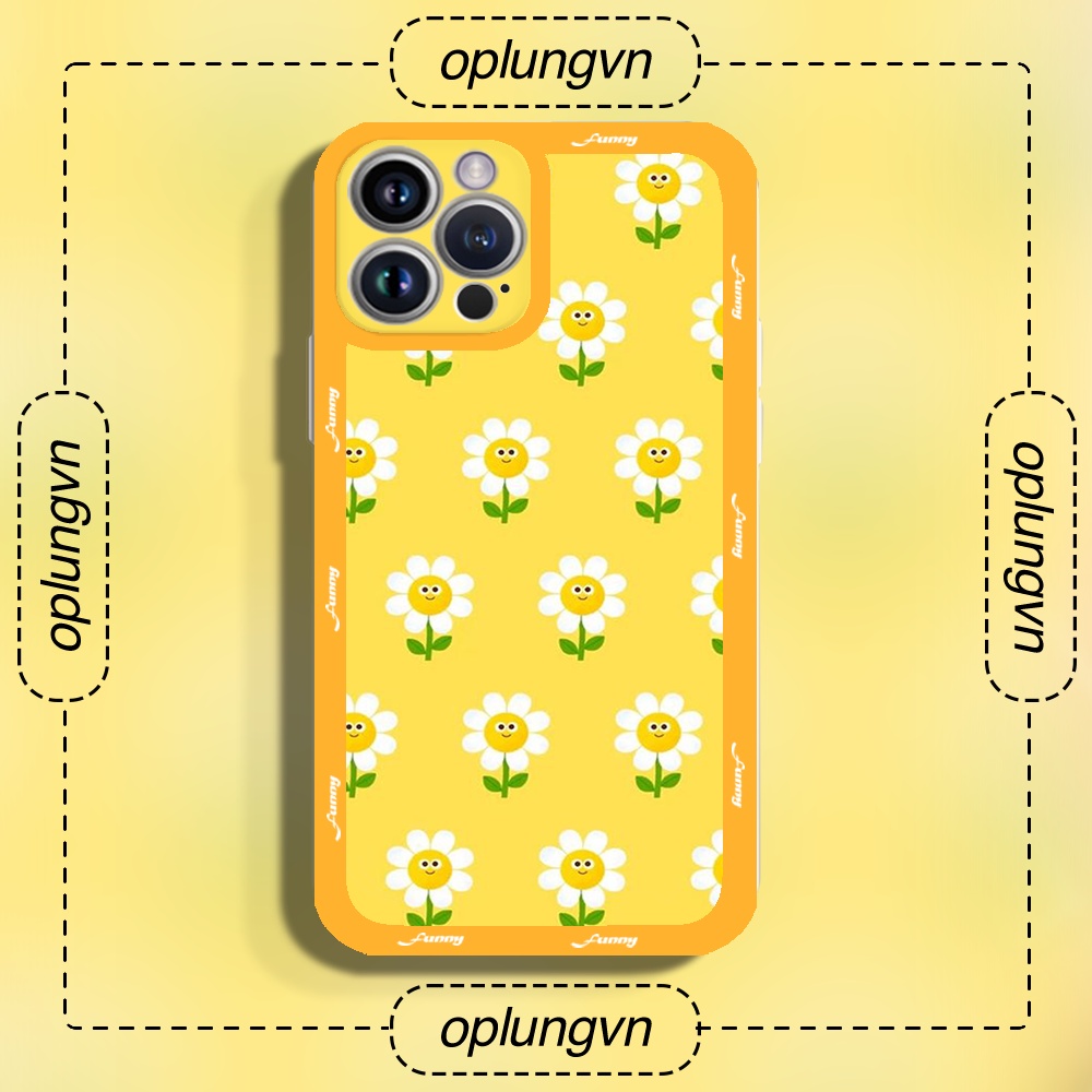 Ốp Iphone tpu mềm bông hoa mini Cho iP11 14pro max plus 14 se 8 12 13 S X 14max 14pro xr se max  pro xsm 7 tr5059