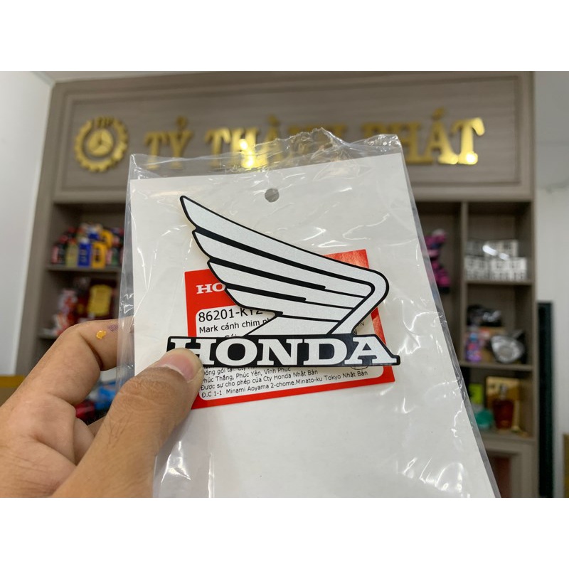 Tem cánh chim Future 125 Đen Phải zin honda