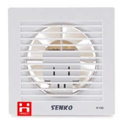 Quạt hút 2 chiều âm tường senko h100 lỗ chờ 150mm