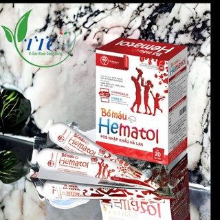 Bổ sung sắt, BỔ MAU HEMATOL, bổ sung sắt, axit folic cho bà bầu, người thiếu sắt, giảm tình trạng thiếu máu