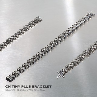 Lắc tay Chrome Hearts Cross nam nữ bạc 925, vòng tay nam nữ CH Cross cá tính sang trọng và tỏa sáng