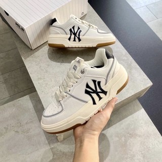 Giày m.l.b liner white ny đế nâu lai au