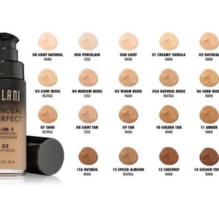 Kem Nền Milani 2 in 1 Foundation