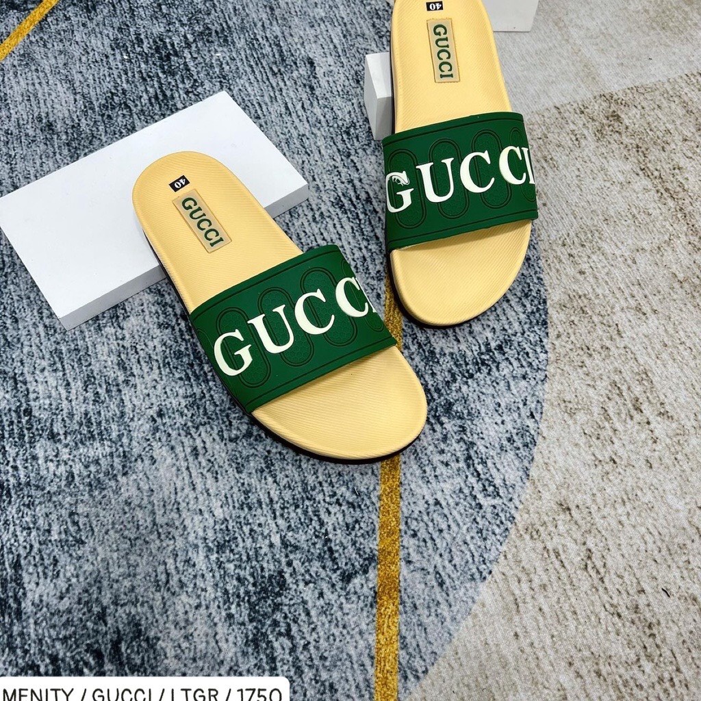 🔥HÀNG CAO CẤP🔥Dép Nam,Dép Quai Ngang GUCCI Mẫu Mới Hè 2023 Đế Cao Su Non Chống Trơn Trượt