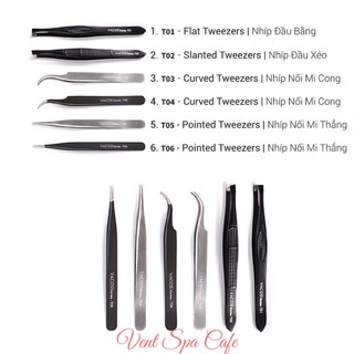 Nhíp nối mi thẳng vacosi t05 và nhíp nối mi thằng vacosi t06 /t07/t01/t02/t03/t04 / cây nặn mụn