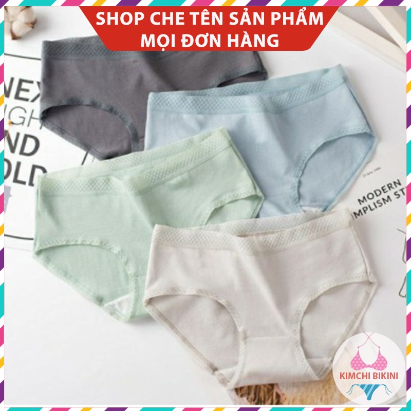 Quần  chíp nữ nữ cotton co giãn 4 chiều mềm mại thoáng mát KIMCHIBIKINI quần xì nữ được nhiều chị em dùng QL179