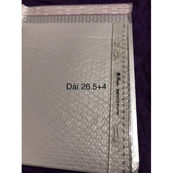 Túi Xốp Gói Hàng ,Túi  Niêm  Chống Nước Chống Va Đập Kích Thước 25x28+4cm