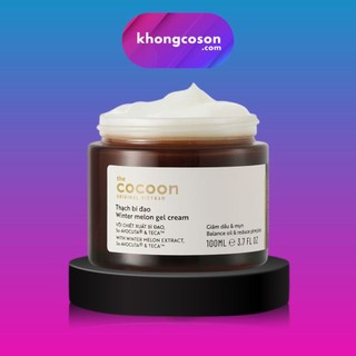 Thạch bí đao cocoon cấp ẩm ngăn ngừa mụn 30ml và 100ml - khongcoson