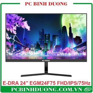 Màn hình phẳng e-dra 24'' egm24f75 fhd/ips/75hz/1ms