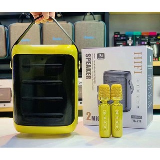 LOA BLUETOOTH KARAOKE SU-YOSD YS-217 (Kèm 2 Micro không dây)