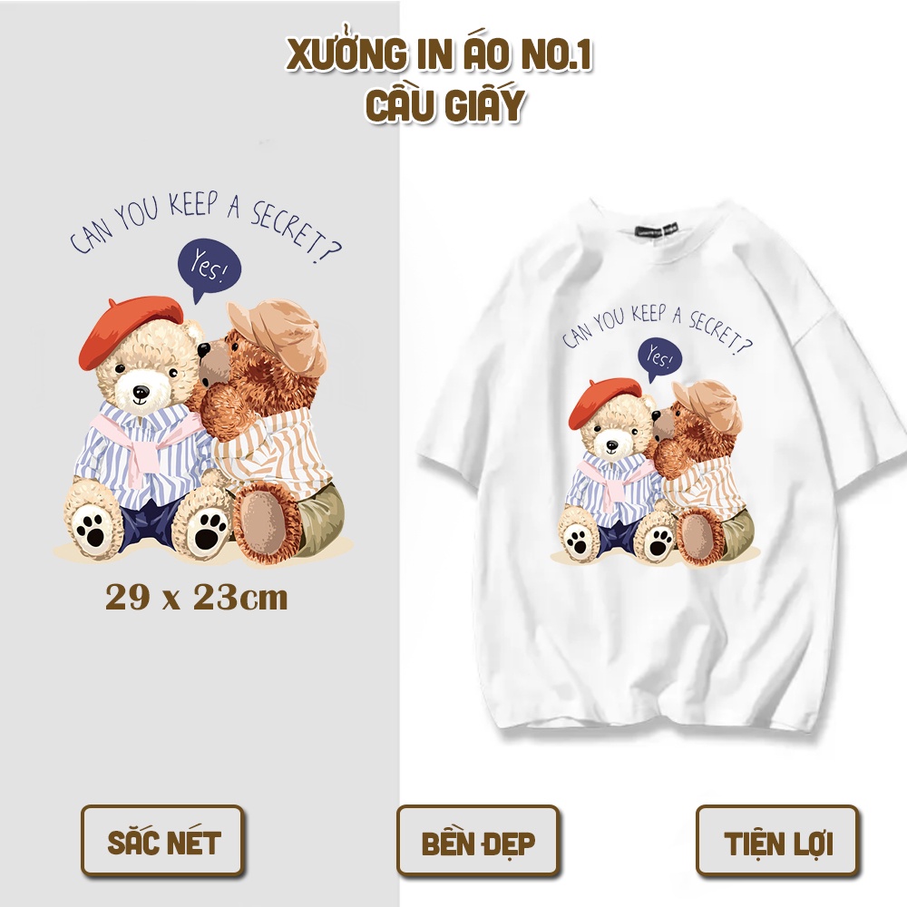 Hình dán nhiệt lên quần áo, sticker dán áo ép nhiệt công nghệ cao in pet sắc nét, ủi trực tiếp lên quần áo 75