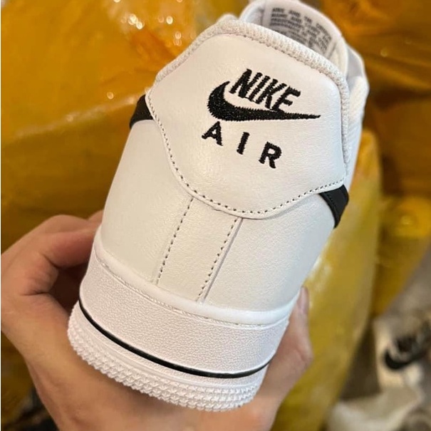 Giày Nike Air Force 1 AF1 Trắng Vệt Đen Thể Thao Nam Nữ Cổ Thấp Đế Bằng Full Box G2492 Garen Sneaker