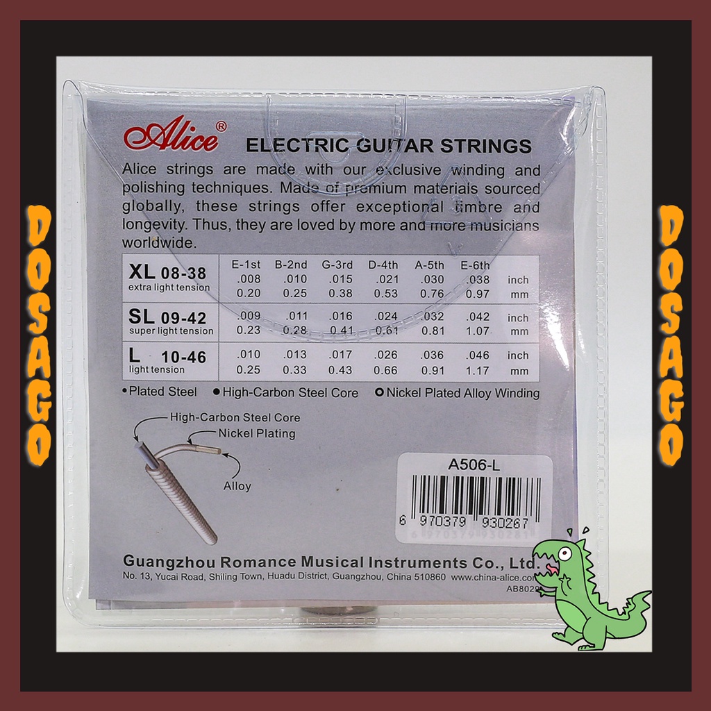 Chính hãng - Dây đàn Alice A506 dành cho đàn điện