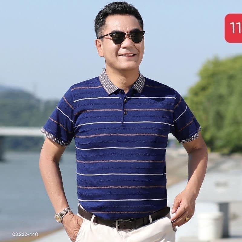 ÁO POLO TRUNG NIÊN HÀNG QUẢNG CHÂU CHẤT ĐẸP