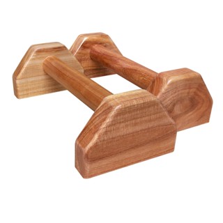  Dụng cụ chống đẩy hít đất bằng gỗ Parallettes gỗ hỗ trợ tập Handstand Pocorrys PAH-02B Màu gỗ tự nhiên 