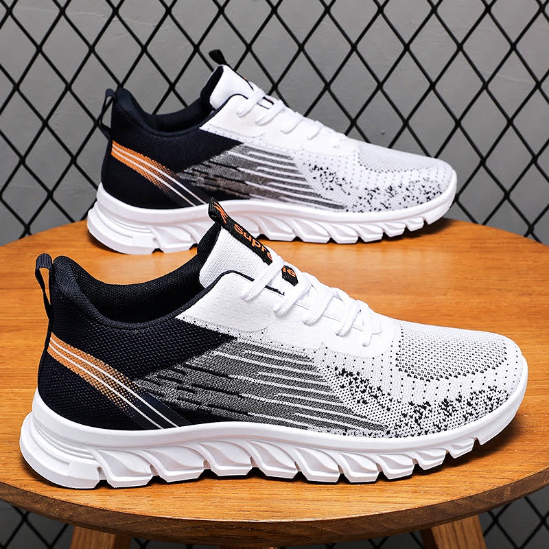 Giày thể thao nam phong cách sneaker trẻ trung màu sắc nổi bật lên đồ cực đẹp - Mã sản phẩm: YS04