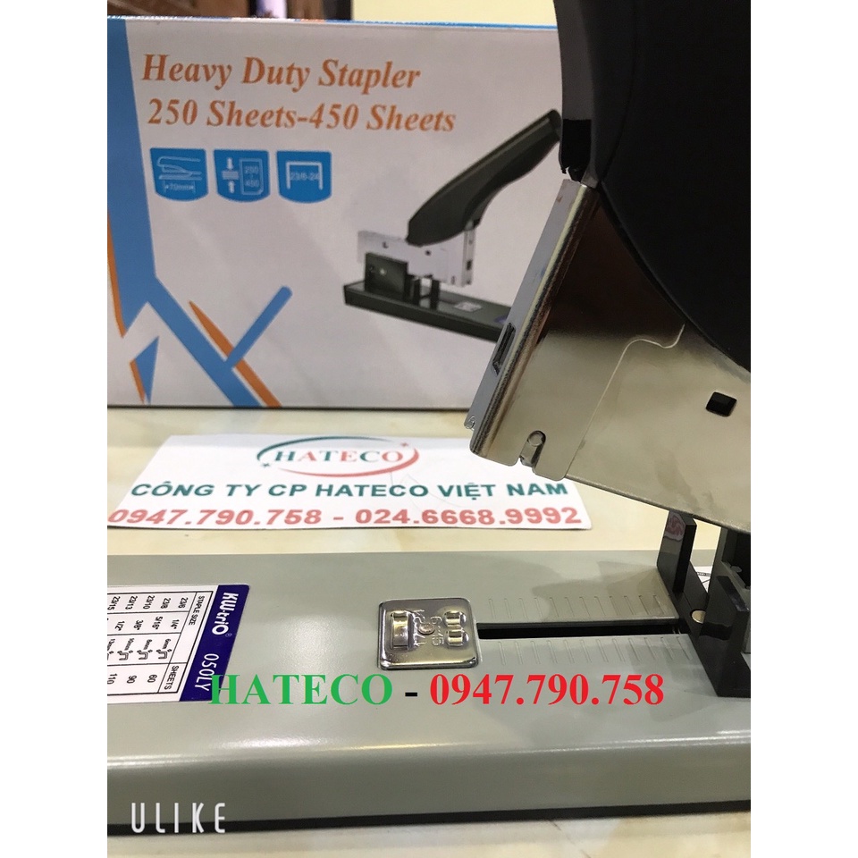 DẬP GHIM ĐẠI 250 TỜ - 450 TỜ Kw-Trio 050LY HÀNG CHÍNH HÃNG